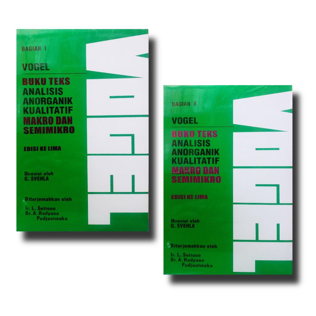 Satu Set Buku Vogel Jilid 1 Dan 2