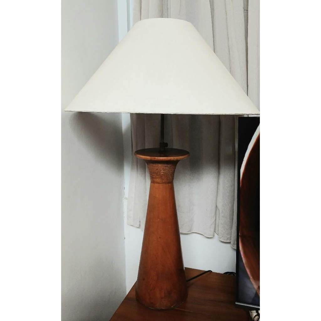 Preloved lampu sudut " KAYU JATI "  Aesthetic
