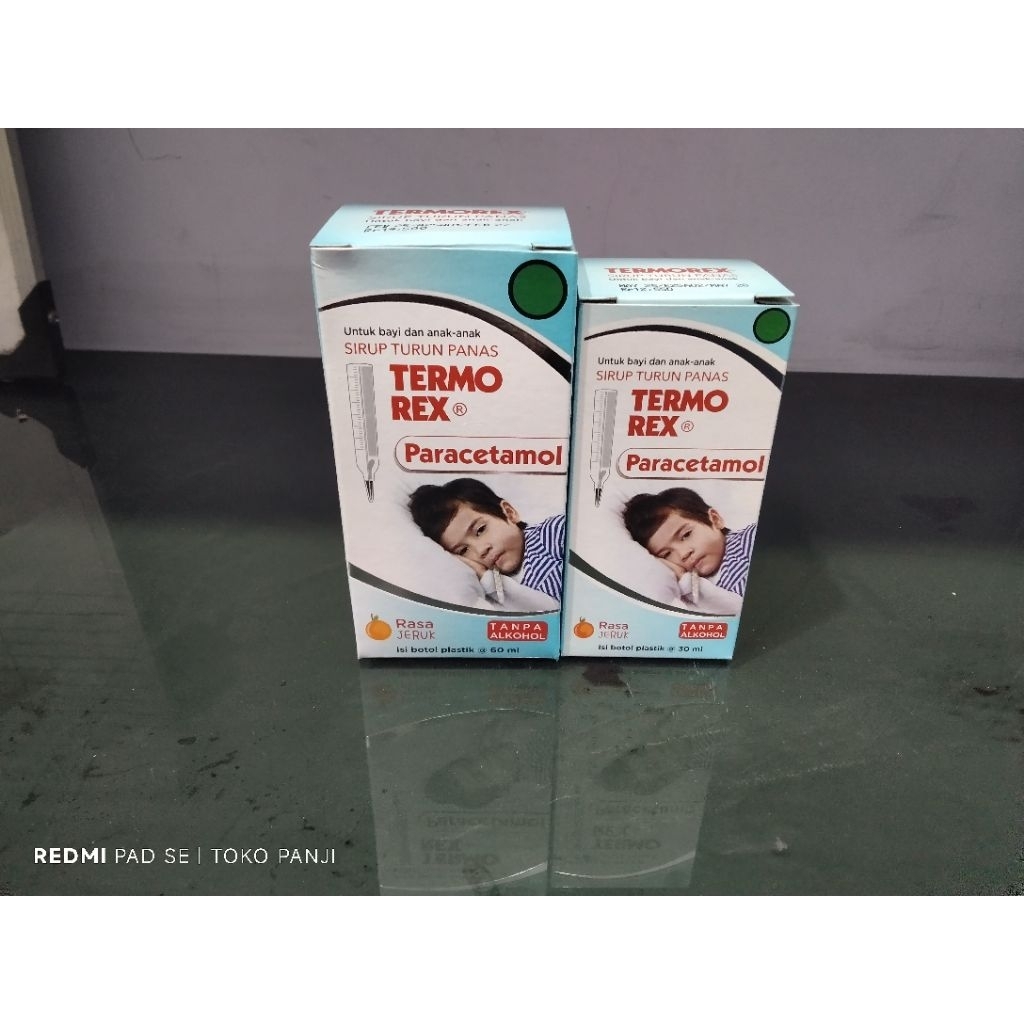 Termorex Sirup - Demam, sakit kepala, sakit gigi