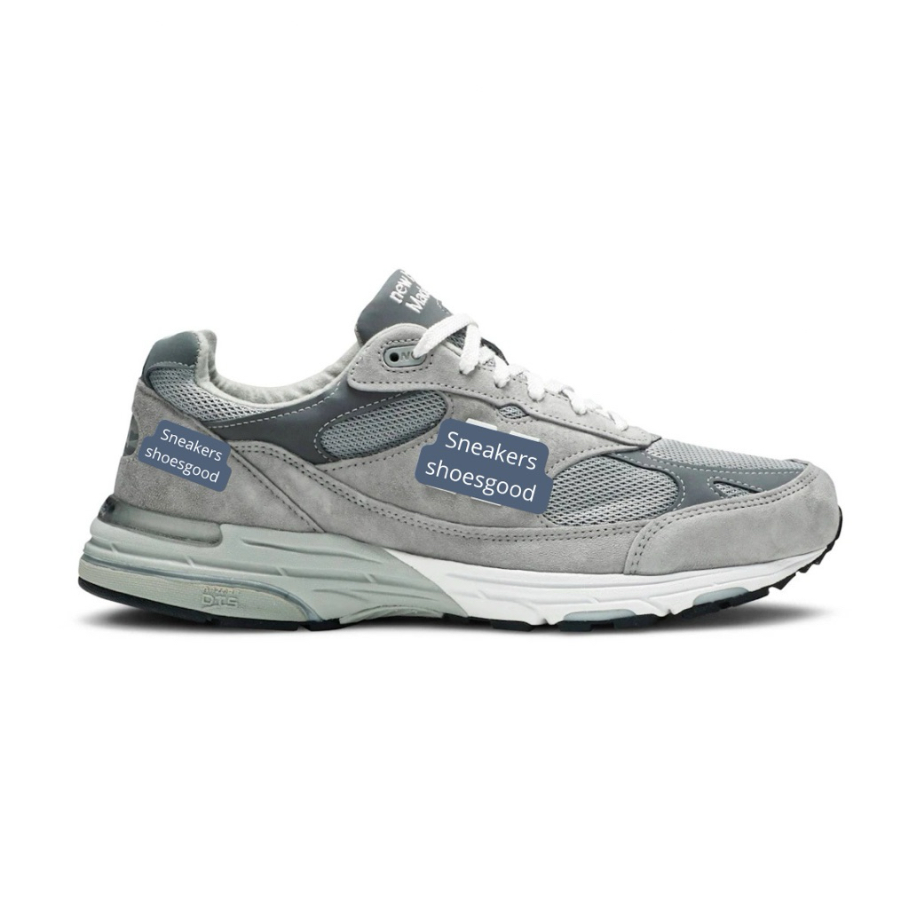 Sepatu Sneakers pria wanita Casual warna Wh1t3 9r3y 9-9-3