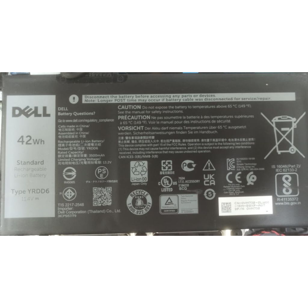 Batre dell Vostro 14 3000