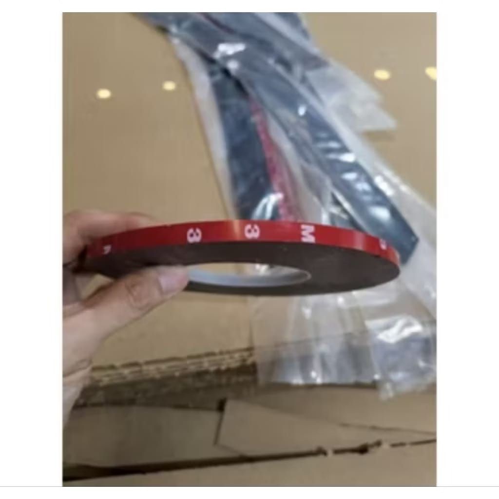 double tape 3M Original Super Kuat 8mm 10mm 12mmx25meter