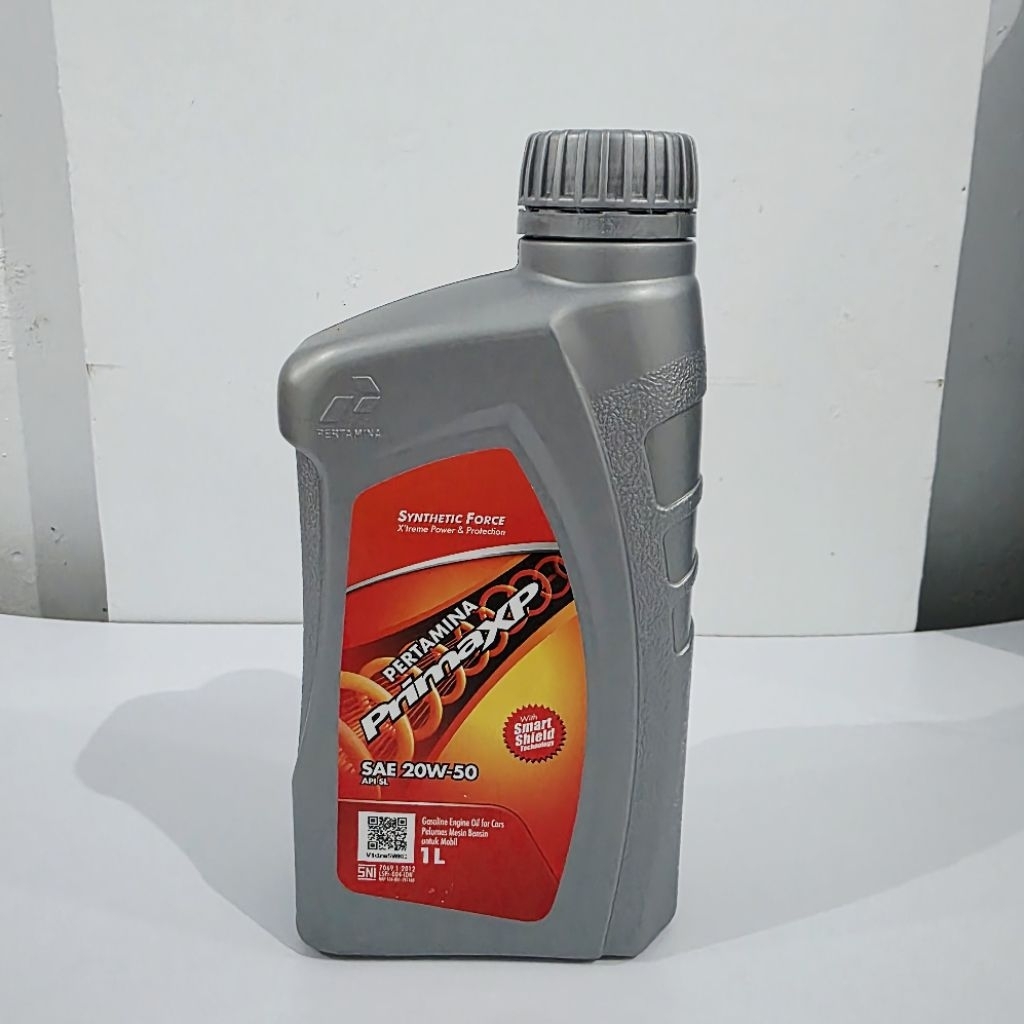 PERTAMINA PRIMA XP 20W-50 1 Liter OLI MESIN BENSIN 1000ML OLI MESIN PERTAMINA