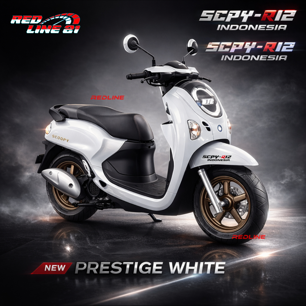 STICKER SCPY R12 SCOOPY R12 CUTTING HOLOGRAM