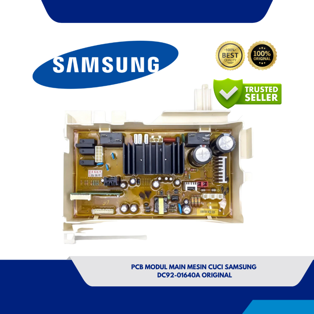 PCB MODUL MAIN MESIN CUCI SAMSUNG WW65H5200EW DC92-01640A ORIGINAL