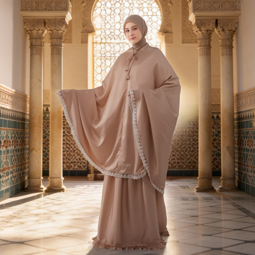 MANDJHA Naura Mukena Lebaran By IVAN GUNAWAN