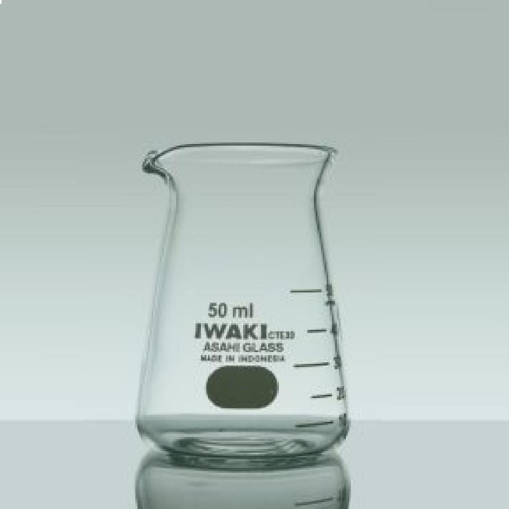 BEAKER CONICAL FORM 100 ML PYREX IWAKI GELAS UKUR CONICAL IWAKI GELAS TAKAR CONICAL IWAKI CONICAL IW