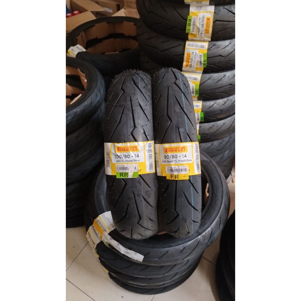 PIRELLI DIABLO ROSSO SPORT 90/80-14 & 100/80-14