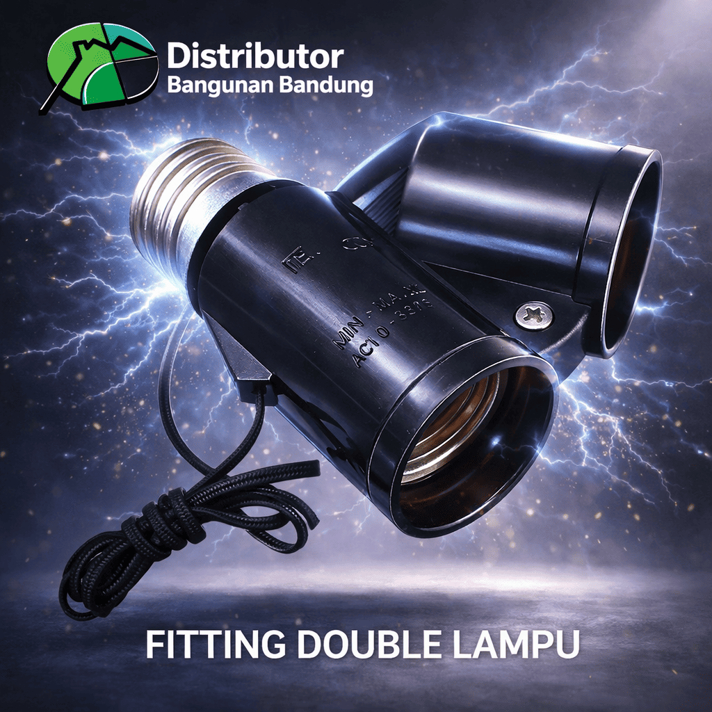 Fitting Double Lampu Tarik MG 8326 MIKAWA