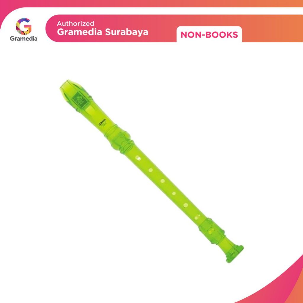 Gramedia Surabaya - Yamaha Recorder YRS 20 Hijau