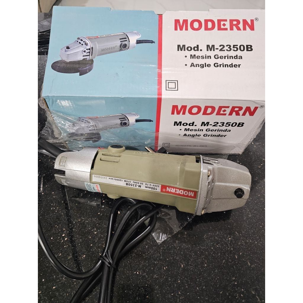 Modern M-2350B / Mesin Gerinda Tangan Modern M2350 B Gurinda Grinda Modern M 2350 B / Modeen M2350B