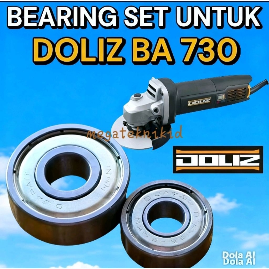 bearing klaher gerinda doliz BA 730/laher armature mesin gerinda doliz BA 730