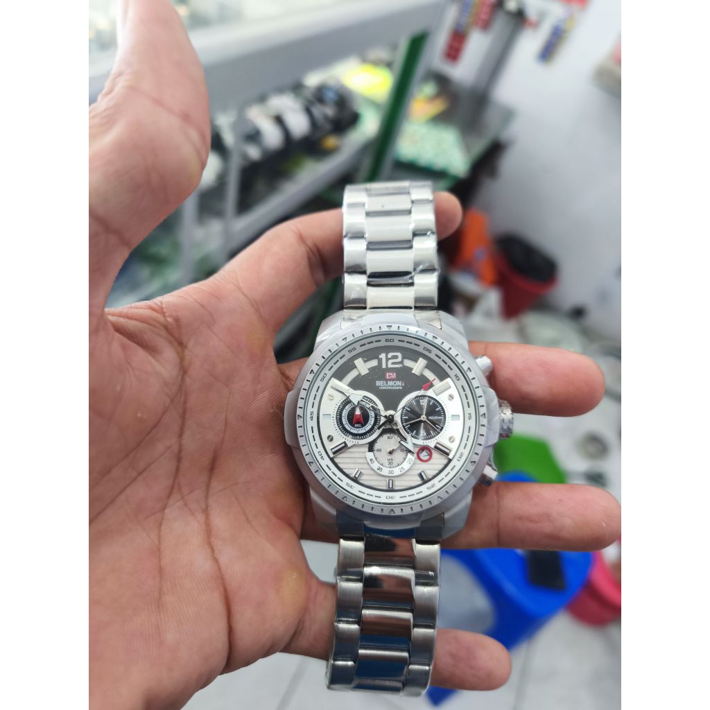 Jam Tangan Belmont Chronograph Original