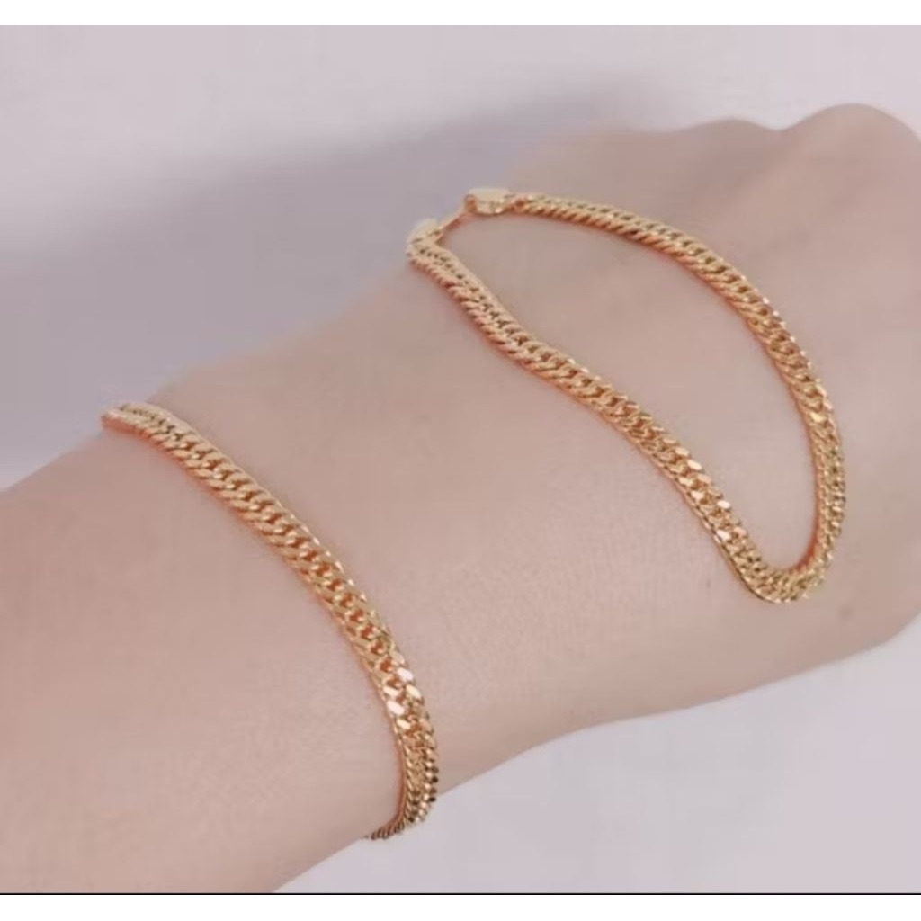 gelang emas sisik naga