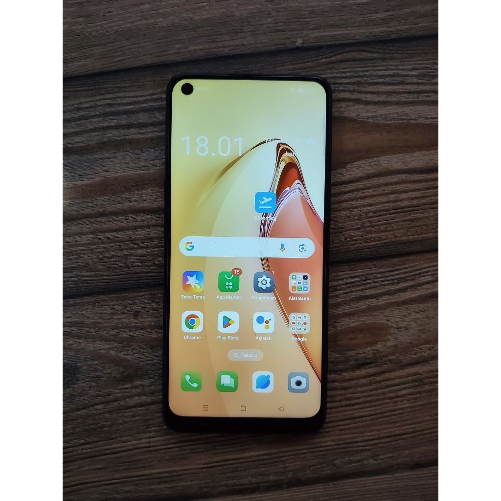 HP ANDROID OPPO RENO 8 RAM 8/256 GB MINUS FINGERPRINT OFF
