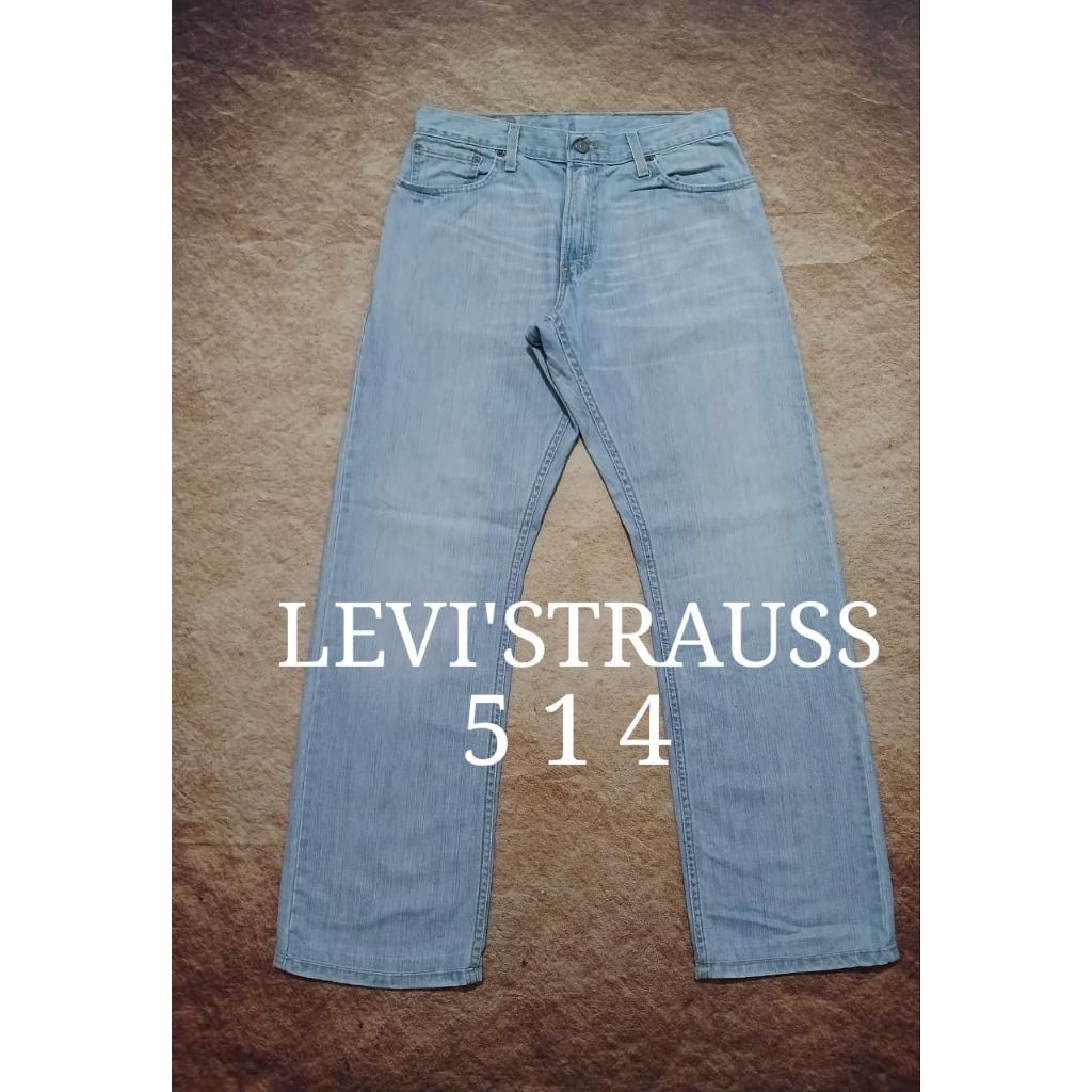 Jeans pria keren 514 model reguler recomend bekas murah