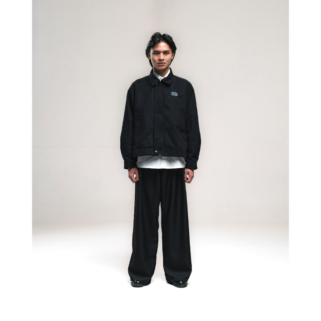 Sequence Work Pleated Jacket - Click