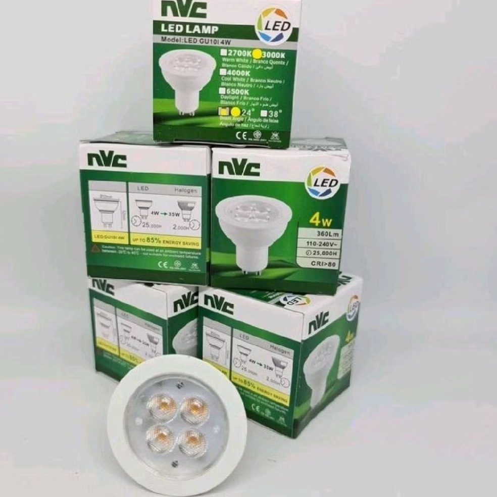 NVC LED MR16 4W 4000K Natural White 12V