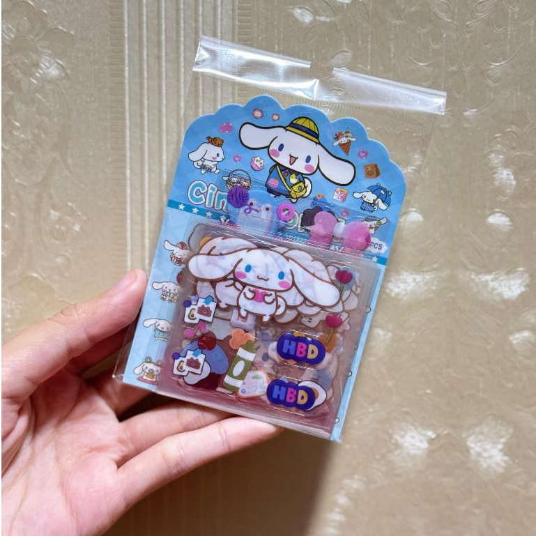 AOSOME Stiker Aesthetic / 25 Lembar / Stiker Buku Aesthetic / Stiker Cartoon