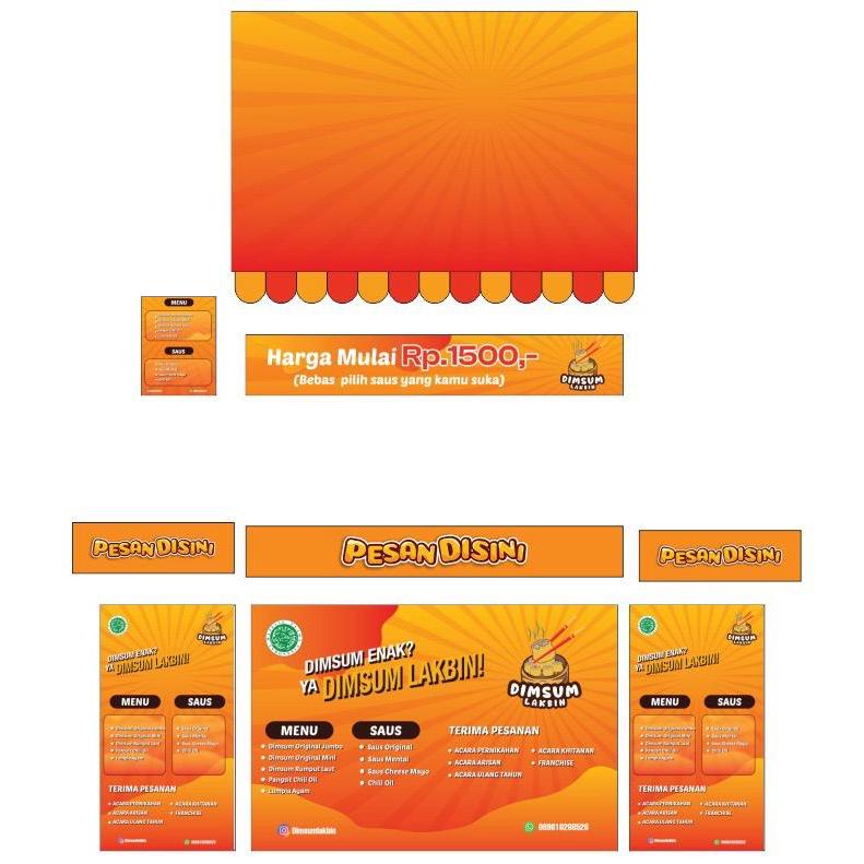 Paket Usaha franchise Dimsum Lakbin modal mini hasil jumbo