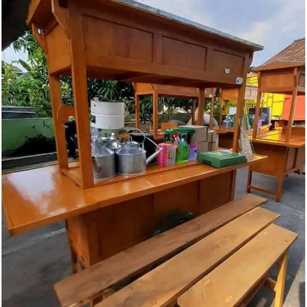 Gerobak Angkringan Komplit