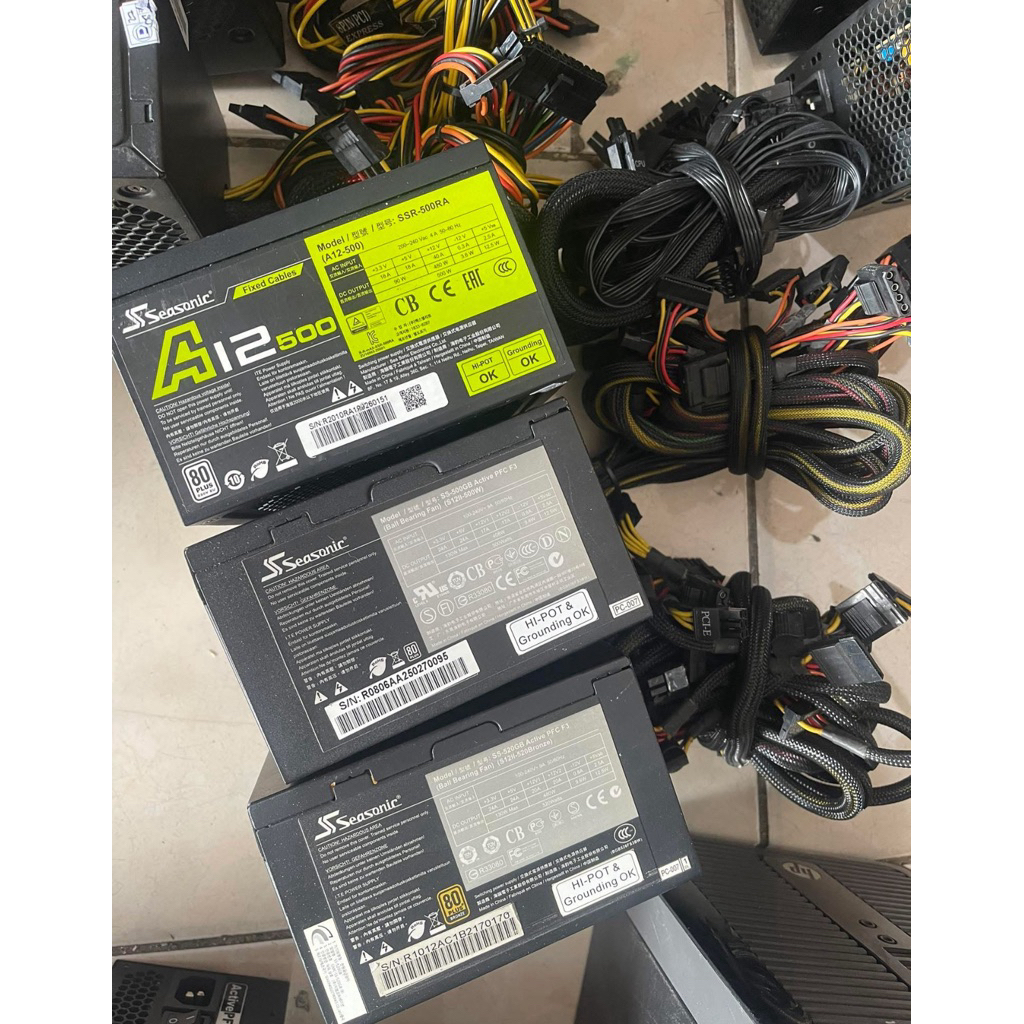 Powersuply Psu Seasonic 500w 80 plus