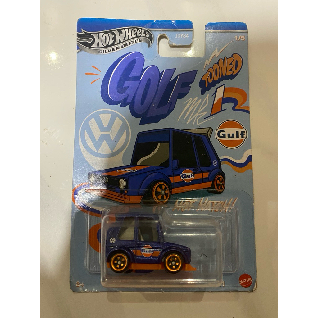 Hot wheels tooned vw golf mk1 gulf