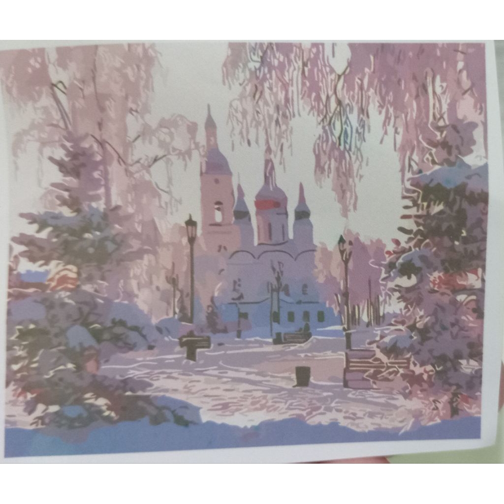 PAINT BY NUMBERS CANVAS KIT 30X40