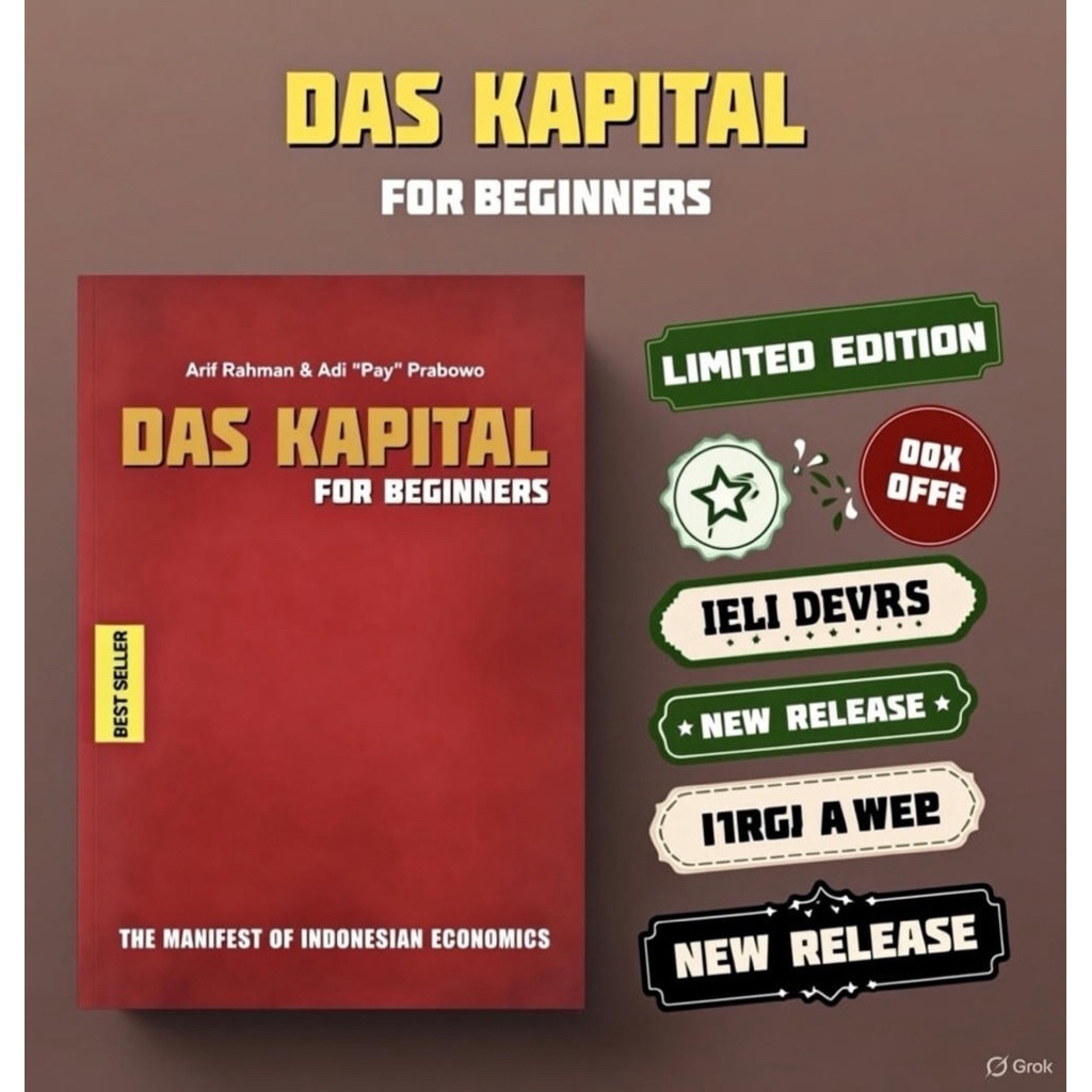 Buku DAS KAPITAL FOR BEGINNERS