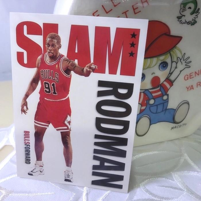 Dennis Rodman, Slam Rodman,1997 Skybox Card #326