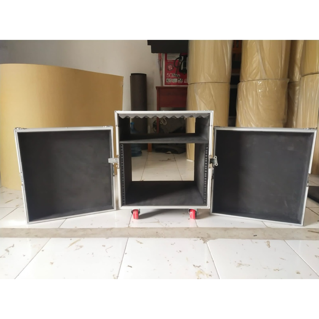 hardcase 12U plus mikser Box koper tempat mesin bisa castem