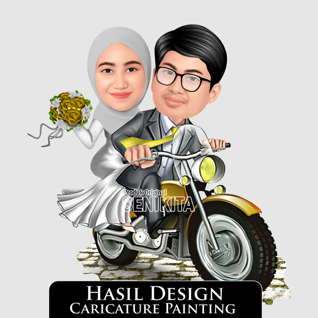 Tambahan Design Smudge Dan  Karikatur Kayu