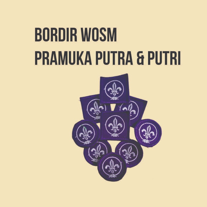 Bedge WOSM Pramuka putra dan putri