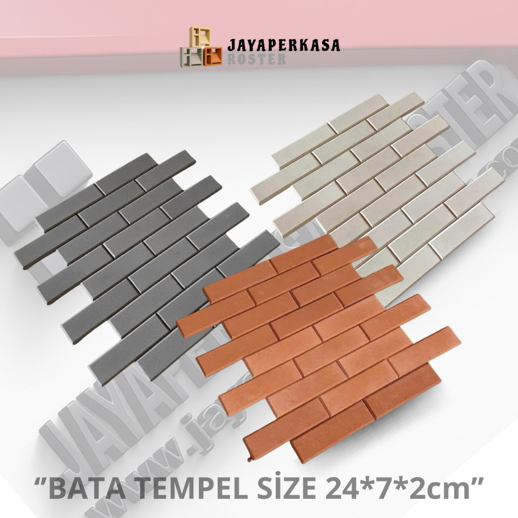 jaya perkasa roster, Bata tempel,bata merah,bataexpose,dinding bata,bata tempel putih,batateraccota,