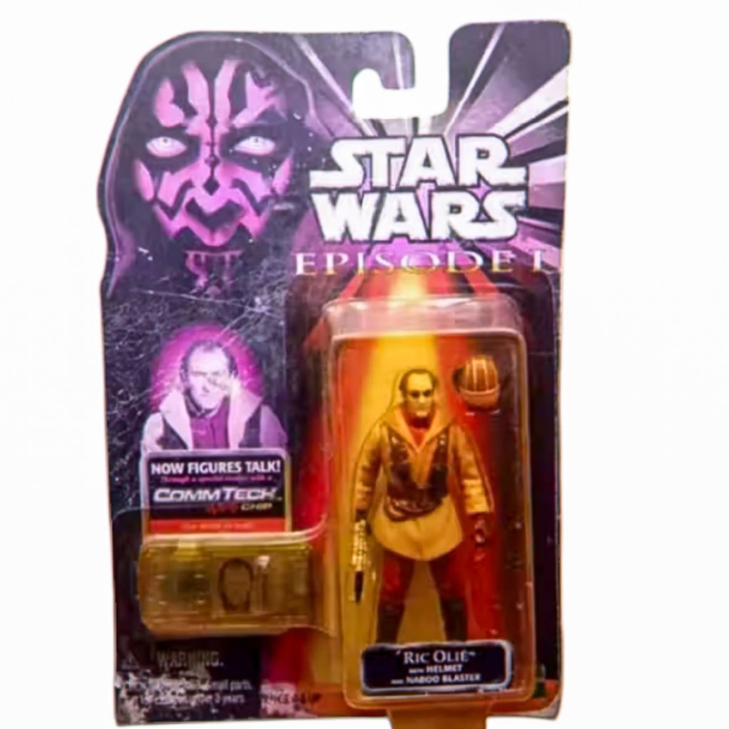 Action Figure Star Wars Ric Olie Episode 1 Hasbro Vintage Collectible Mainan Koleksi Original MIB