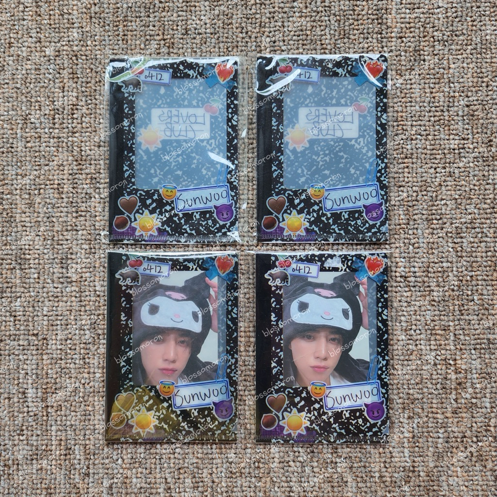 [READY] SUNWOO MEDIHEAL KUROMI SET FLOWER SET THE BOYZ PHOTOCARD TBZ PC MD MEDIHEAL KUROMI CLEARANCE