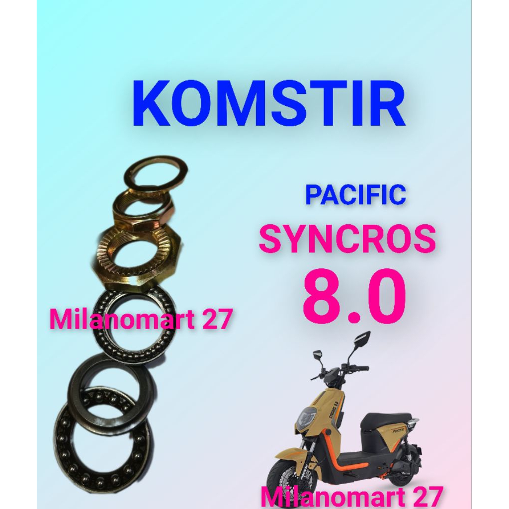 komstir sepeda listrik pacific syncros 8.0 kones headset komfork sepeda listrik pacific syncros 8.0