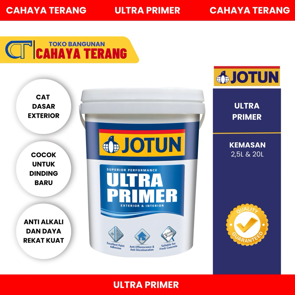 JOTUN ULTRA PRIMER 2.5L CAT DASAR EKSTERIOR