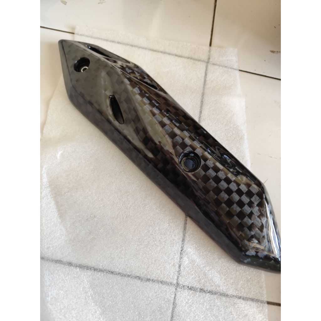 Cover Knalpot Beat Deluxe Street 2020-2023 & Cover Knalpot Beat ESP 2016-2019 K81 & Scoopy K2F Kevla