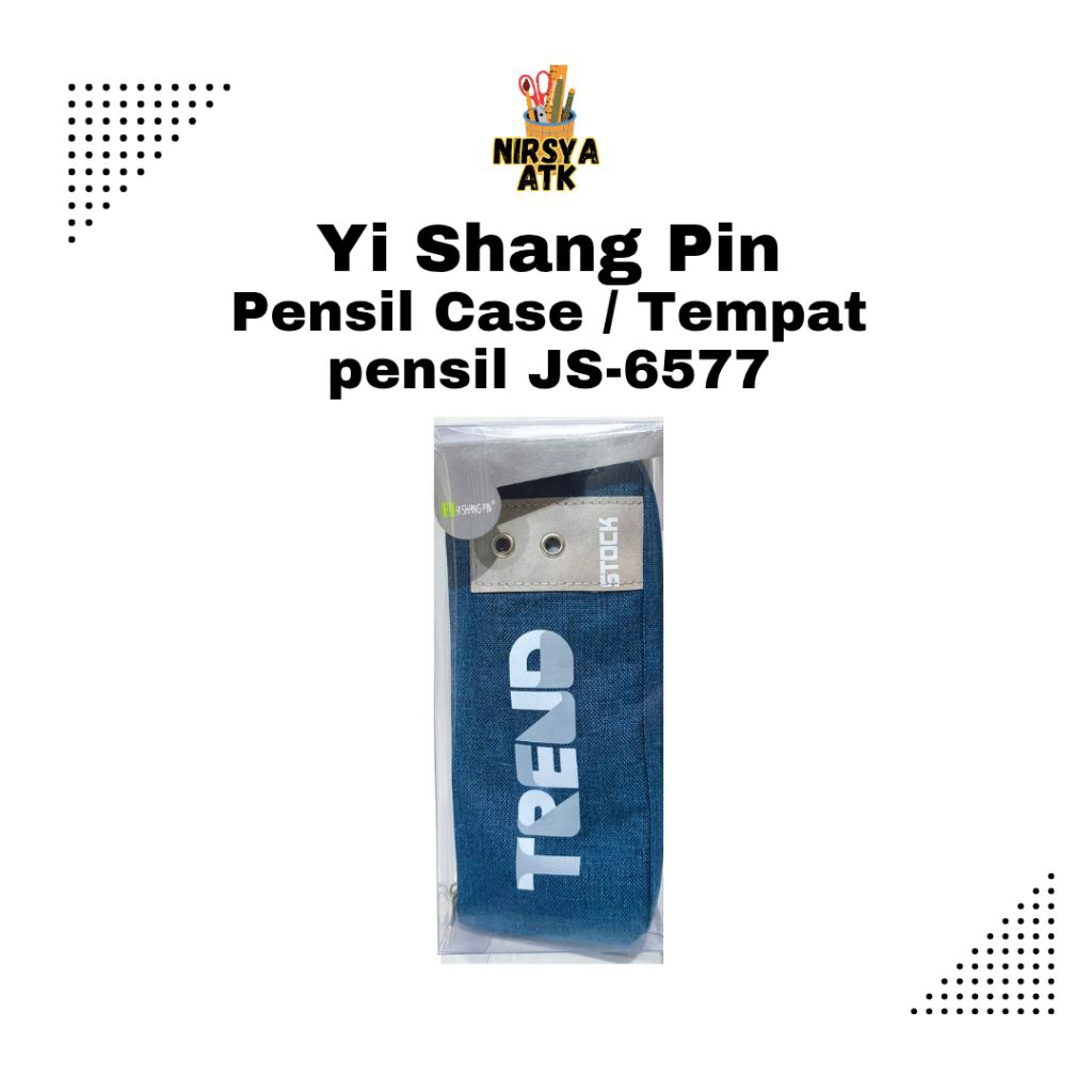 Yi Shang Pin Pensil Case / Tempat pensil / Tepak Resleting JS-6577