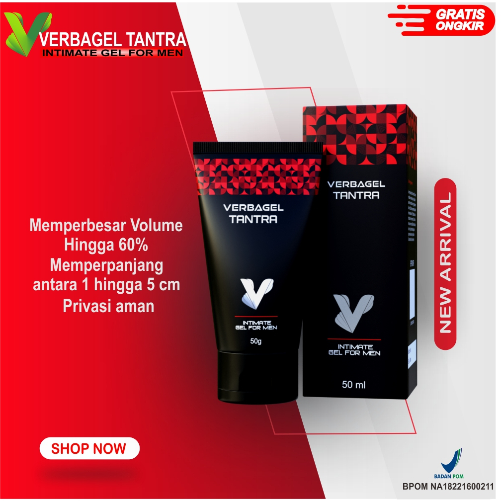 Titan Verba Intimate Red Gel Minyak Pijat Pembesar Paling Ampuh Sudah BPOM Herbal