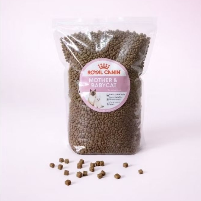 [Paw Elites] Royal Canin Mother & Babycat Repack 500 Gram | Makanan Induk Hamil Menyusui & Anak Kuci