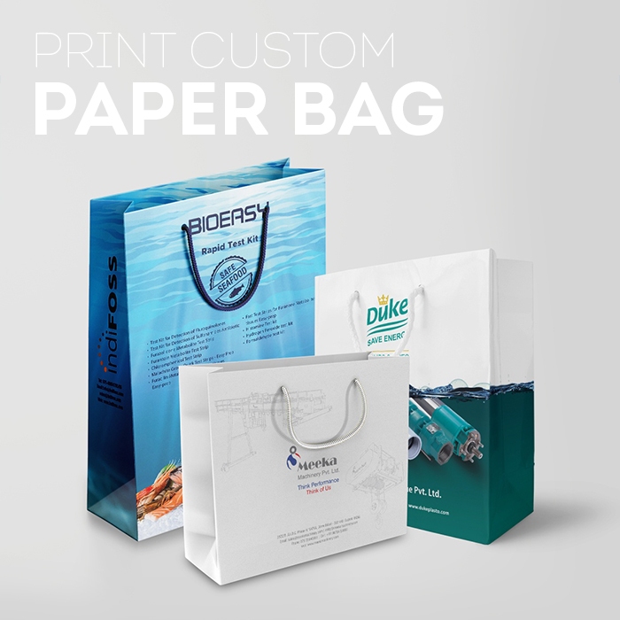 Print Paper Bag / Shopping Bag Custom Desain Logo