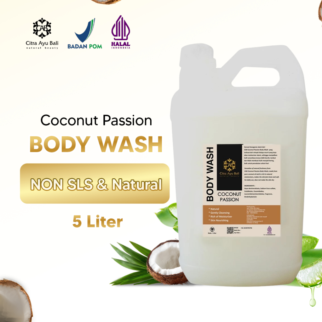 Body Wash Coconut Passion ( 5 liter ) - Citra Ayu Bali official Bali