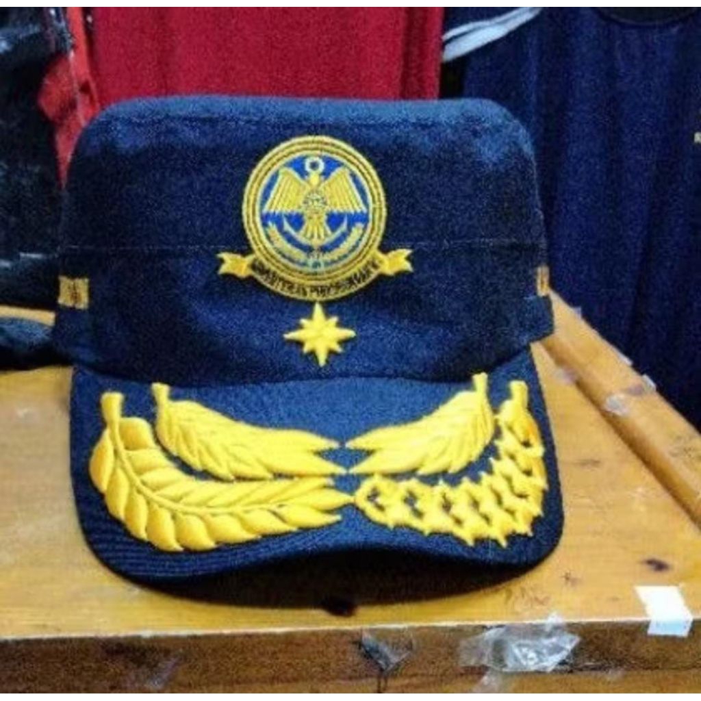 Topi Komando DISHUB Gol 4C Bahan Drill kokoh