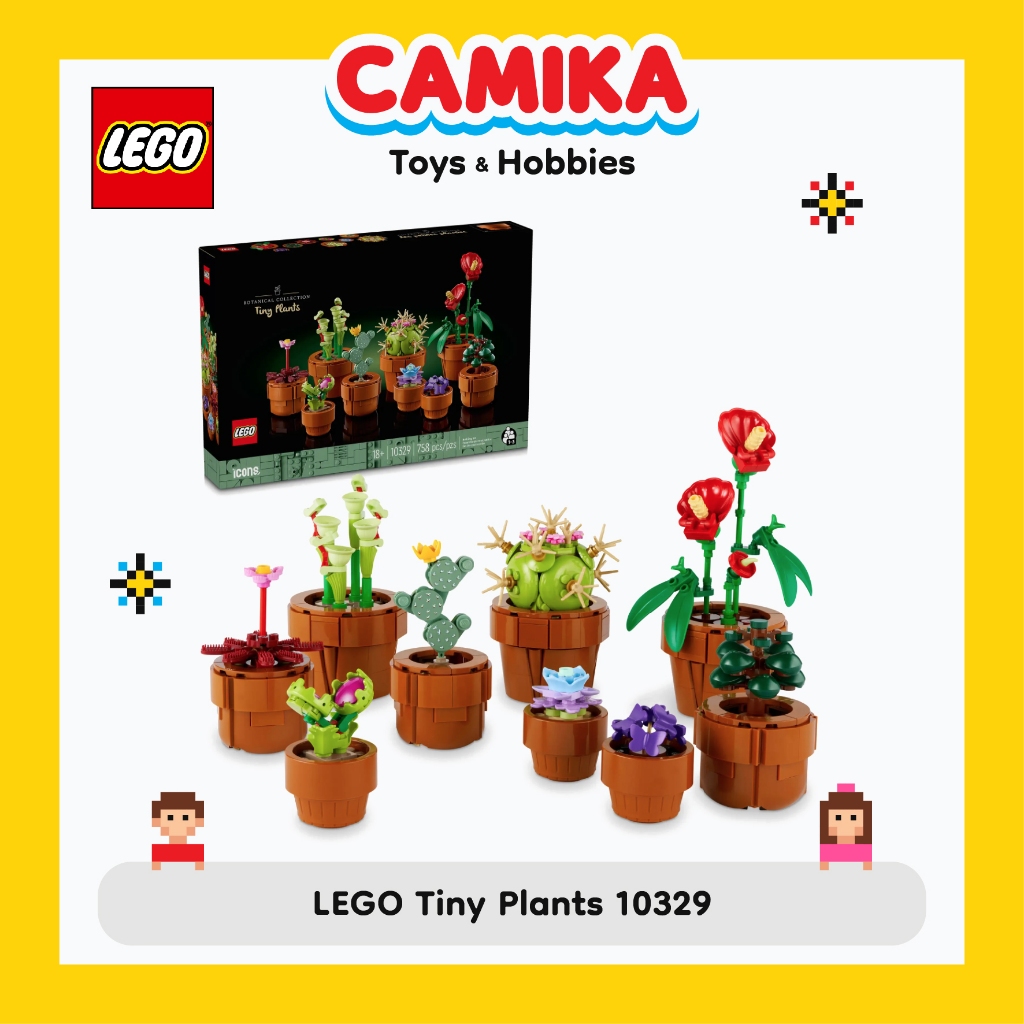 LEGO 10329 Tiny Plants - 758 pcs #10329 - 100% LEGO ORIGINAL - Camika Toys & Hobbies
