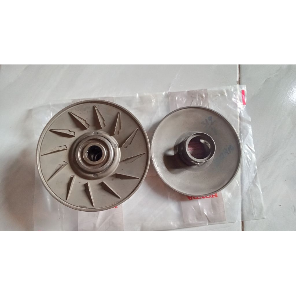 pully honda vario 110 karbu vario techno 110 karbu original