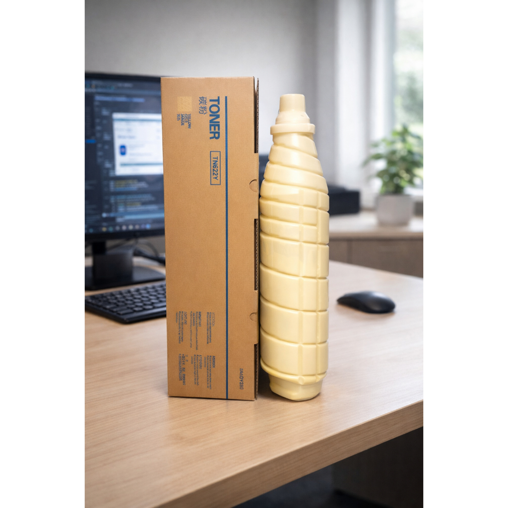 Toner TN622 Konica Minolta Bizhub Press  C1085 1100 6085 6100 - Yellow