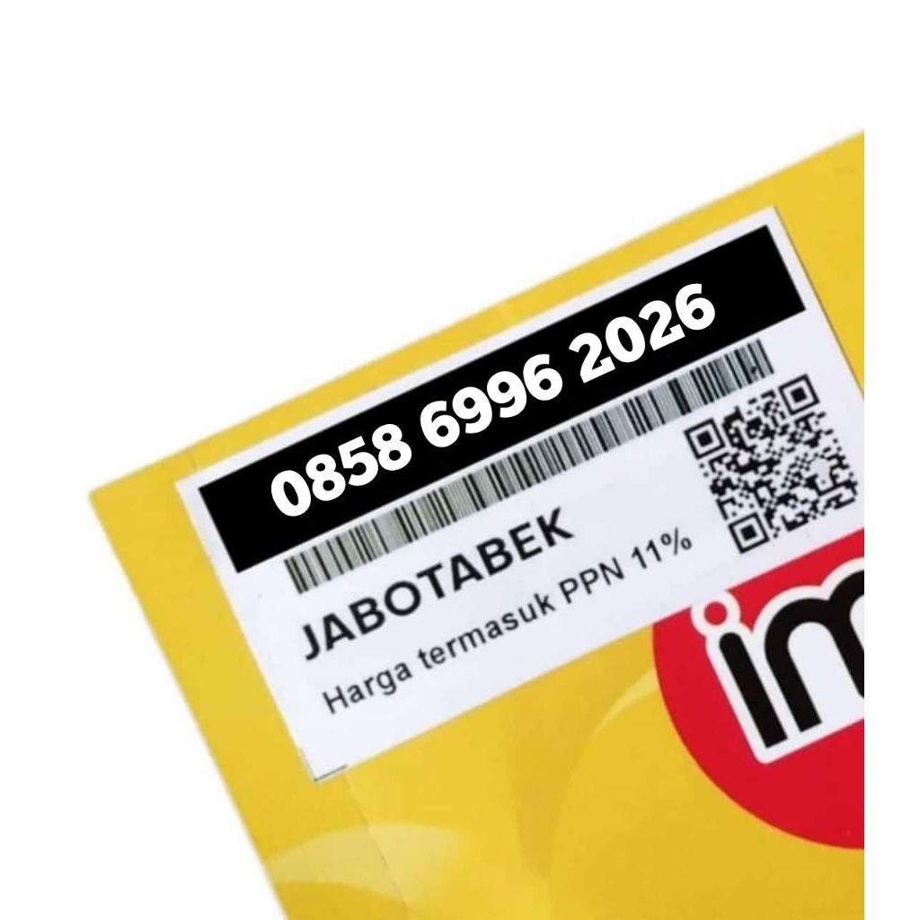 Nomor cantik indosat tahun