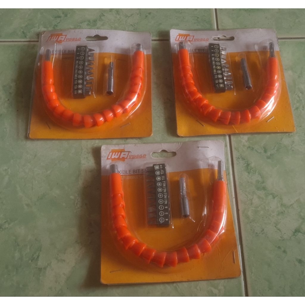 IWA ADAPTOR SAMBUNGAN BOR FLEKSIBEL BIT SET MATABUR COORDLES OBENG FLEKSIBEL